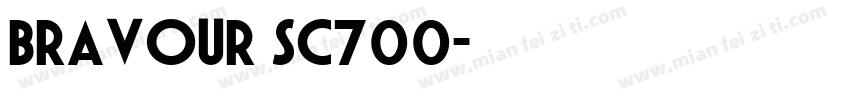 Bravour SC700字体转换